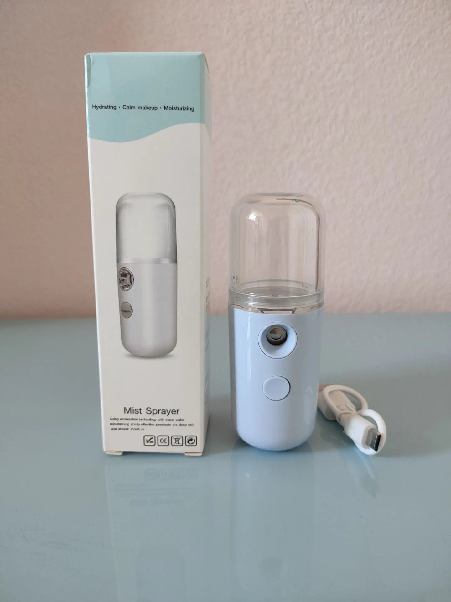 HydraMist Portable Facial Steamer by Lumeya