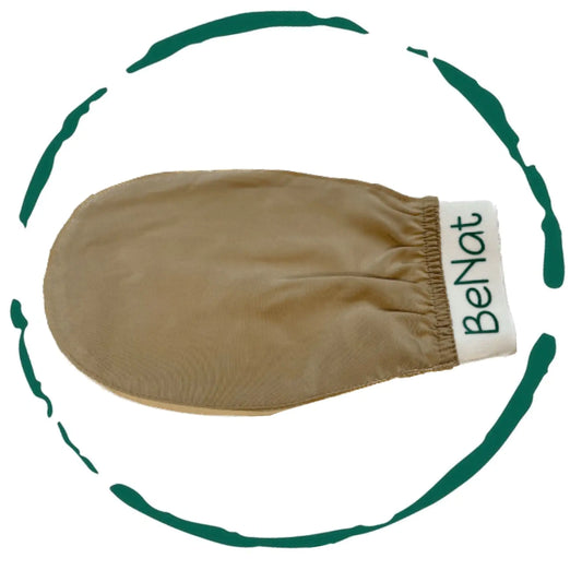 GlowVeil Silk Exfoliating Glove by Lumeya